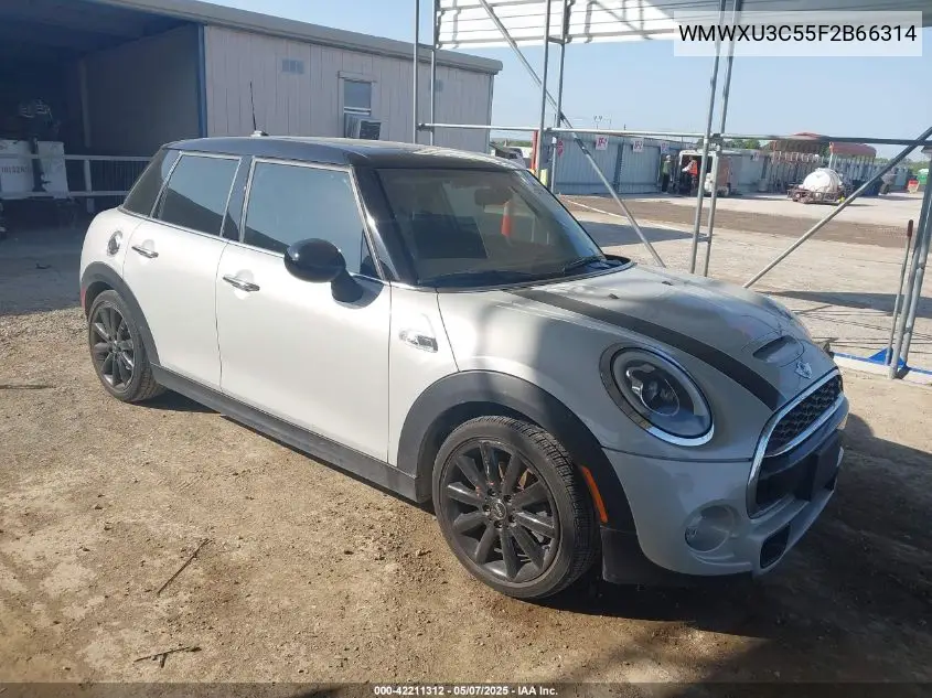 2015 Mini Hardtop Cooper S VIN: WMWXU3C55F2B66314 Lot: 42211312