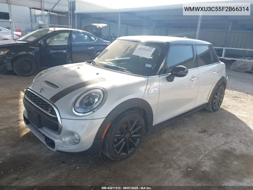 2015 Mini Hardtop Cooper S VIN: WMWXU3C55F2B66314 Lot: 42211312