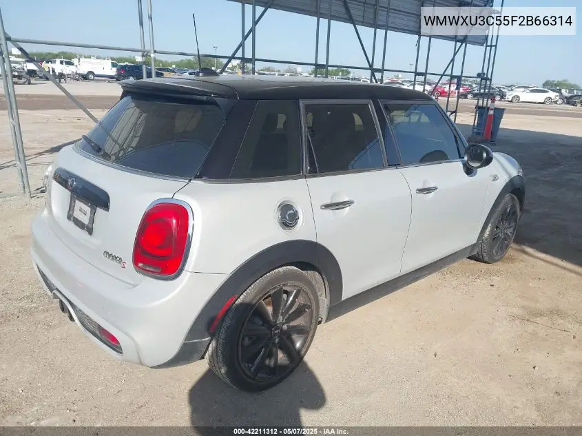 2015 Mini Hardtop Cooper S VIN: WMWXU3C55F2B66314 Lot: 42211312