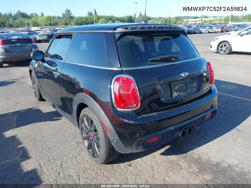 2015 Mini Hardtop Cooper S VIN: WMWXP7C52F2A59834 Lot: 42218656