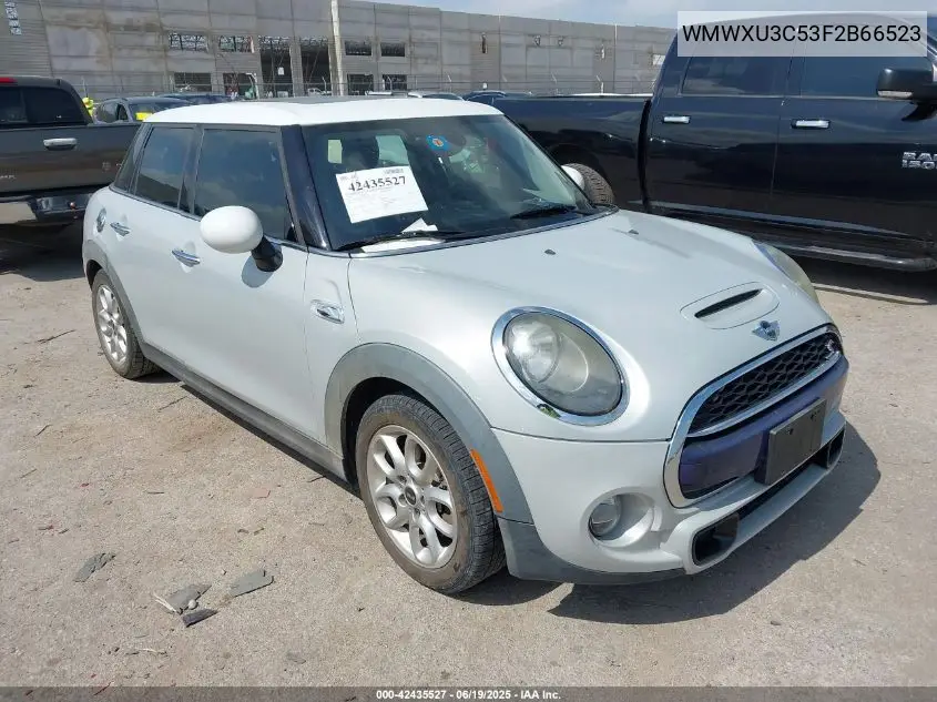 2015 Mini Hardtop Cooper S VIN: WMWXU3C53F2B66523 Lot: 42435527