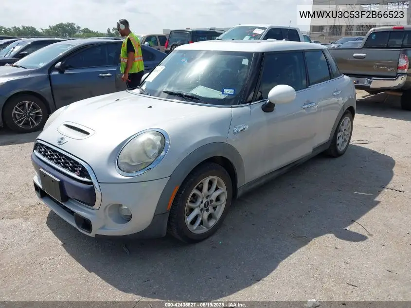 2015 Mini Hardtop Cooper S VIN: WMWXU3C53F2B66523 Lot: 42435527