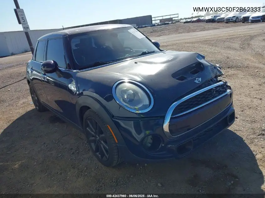 2015 Mini Hardtop Cooper S VIN: WMWXU3C50F2B62333 Lot: 42437960