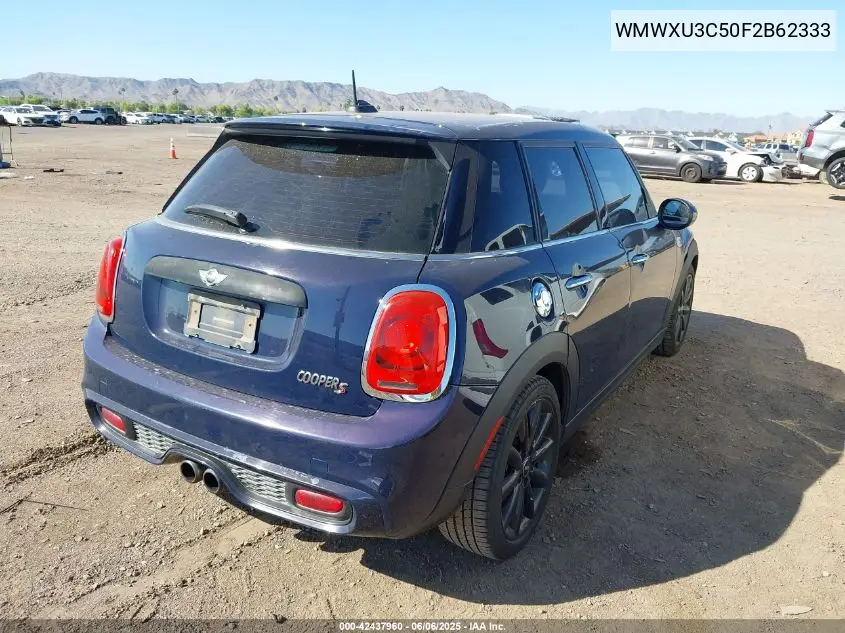 2015 Mini Hardtop Cooper S VIN: WMWXU3C50F2B62333 Lot: 42437960