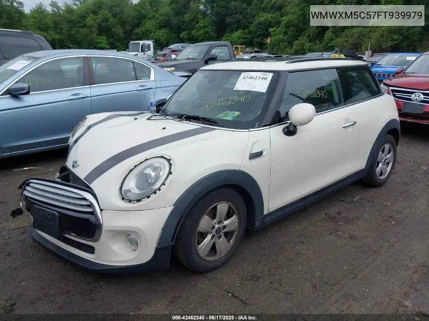 2015 Mini Hardtop Cooper VIN: WMWXM5C57FT939979 Lot: 42462340