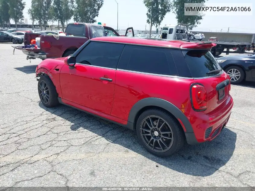 2015 Mini Hardtop Cooper S VIN: WMWXP7C54F2A61066 Lot: 42488756
