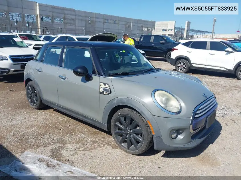 2015 Mini Hardtop Cooper VIN: WMWXS5C55FT833925 Lot: 42505034