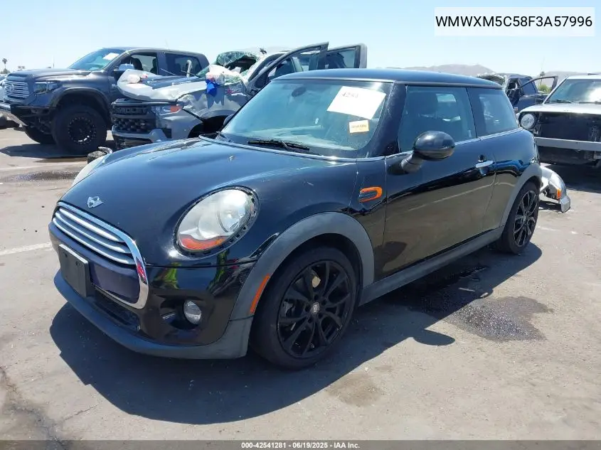 2015 Mini Hardtop Cooper VIN: WMWXM5C58F3A57996 Lot: 42541281