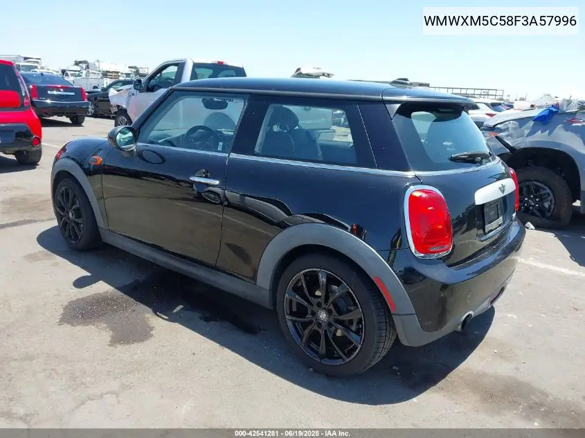 2015 Mini Hardtop Cooper VIN: WMWXM5C58F3A57996 Lot: 42541281