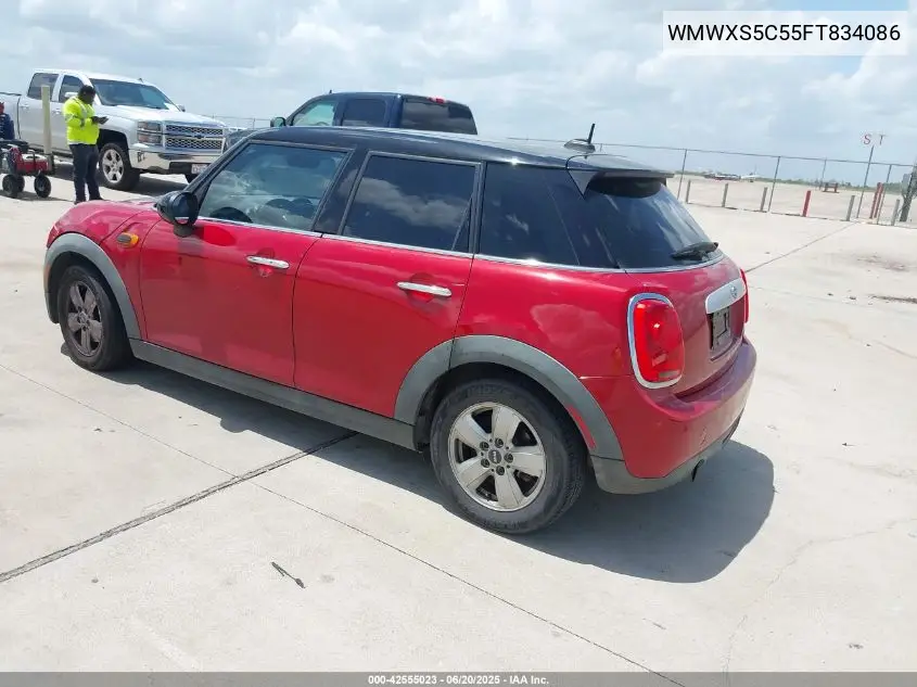 2015 Mini Hardtop Cooper VIN: WMWXS5C55FT834086 Lot: 42555023