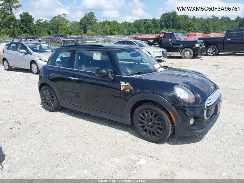 2015 Mini Hardtop Cooper VIN: WMWXM5C50F3A96761 Lot: 42811963
