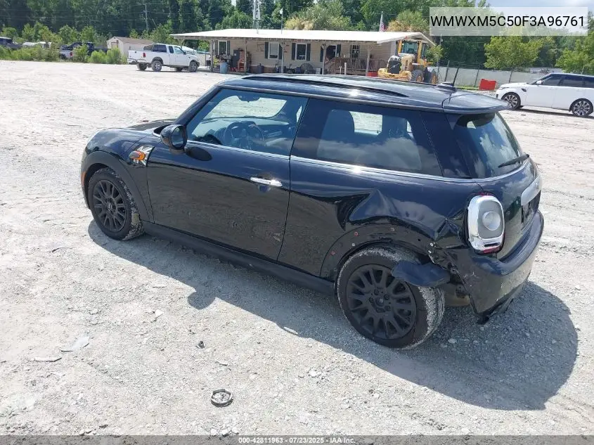 2015 Mini Hardtop Cooper VIN: WMWXM5C50F3A96761 Lot: 42811963