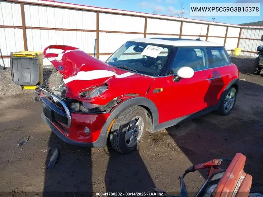 2016 Mini Hardtop Cooper VIN: WMWXP5C59G3B15378 Lot: 41788202
