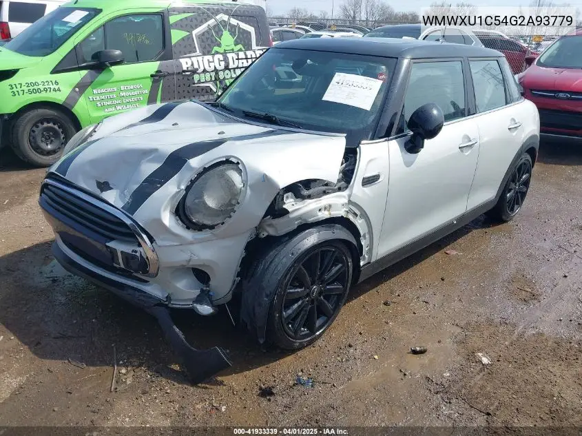2016 Mini Hardtop Cooper VIN: WMWXU1C54G2A93779 Lot: 41933339