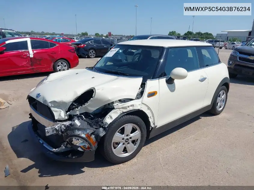 2016 Mini Hardtop Cooper VIN: WMWXP5C54G3B76234 Lot: 41971876