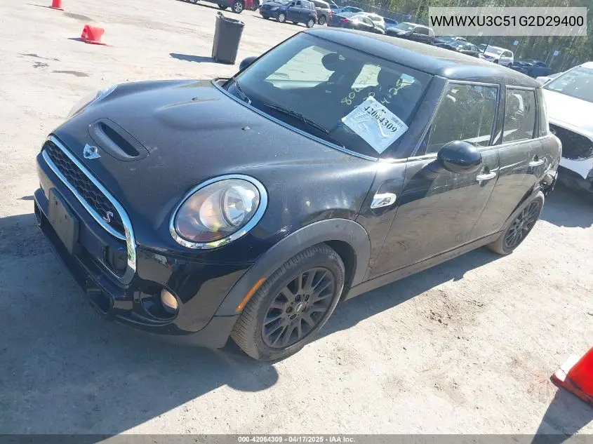 2016 Mini Hardtop Cooper S VIN: WMWXU3C51G2D29400 Lot: 42064309