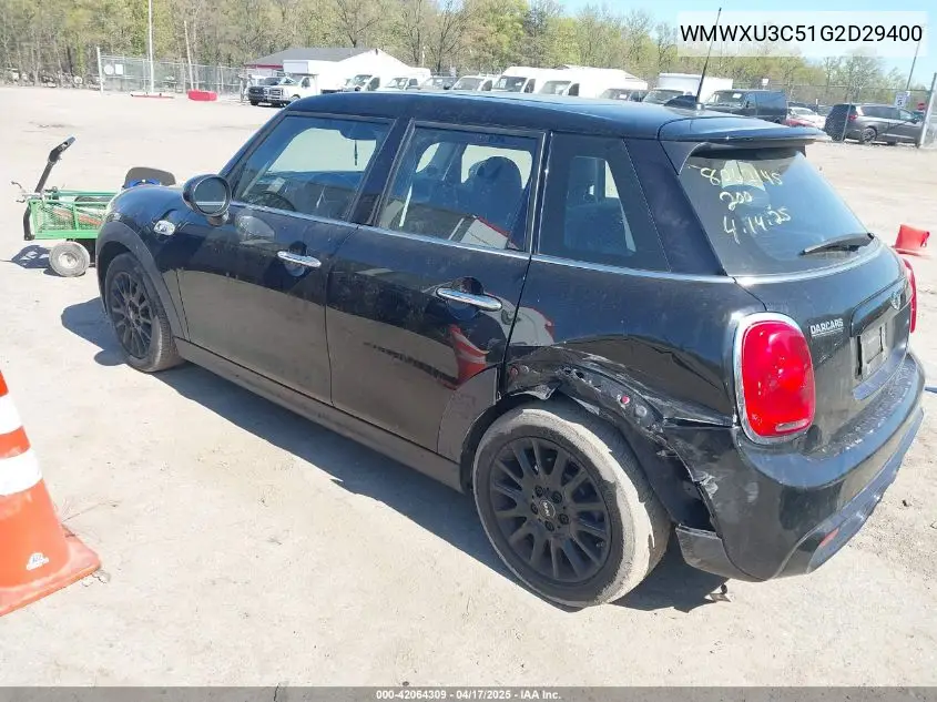 2016 Mini Hardtop Cooper S VIN: WMWXU3C51G2D29400 Lot: 42064309