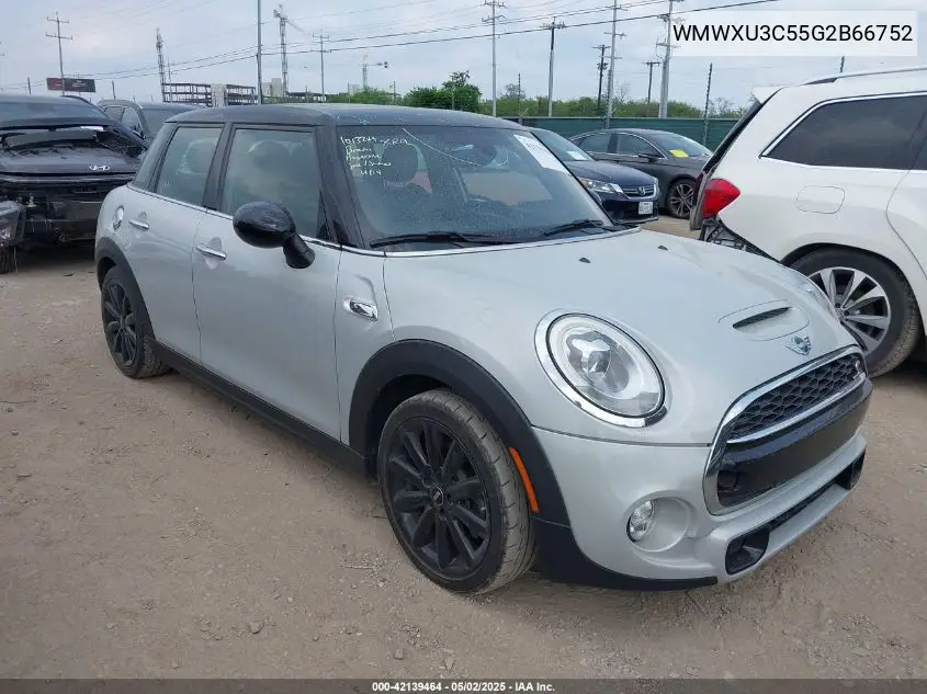 2016 Mini Hardtop Cooper S VIN: WMWXU3C55G2B66752 Lot: 42139464