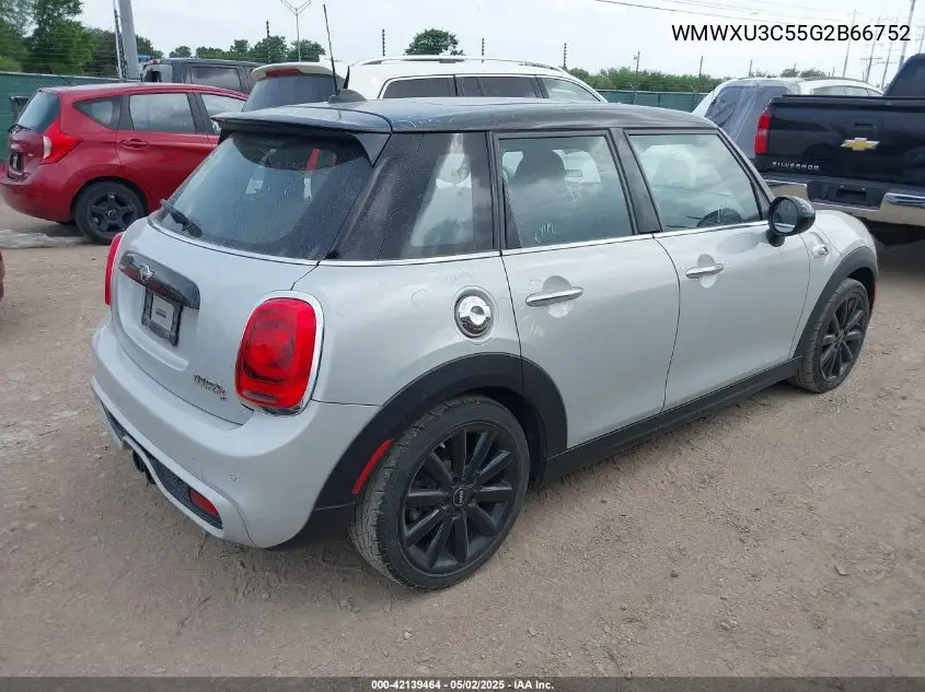 2016 Mini Hardtop Cooper S VIN: WMWXU3C55G2B66752 Lot: 42139464