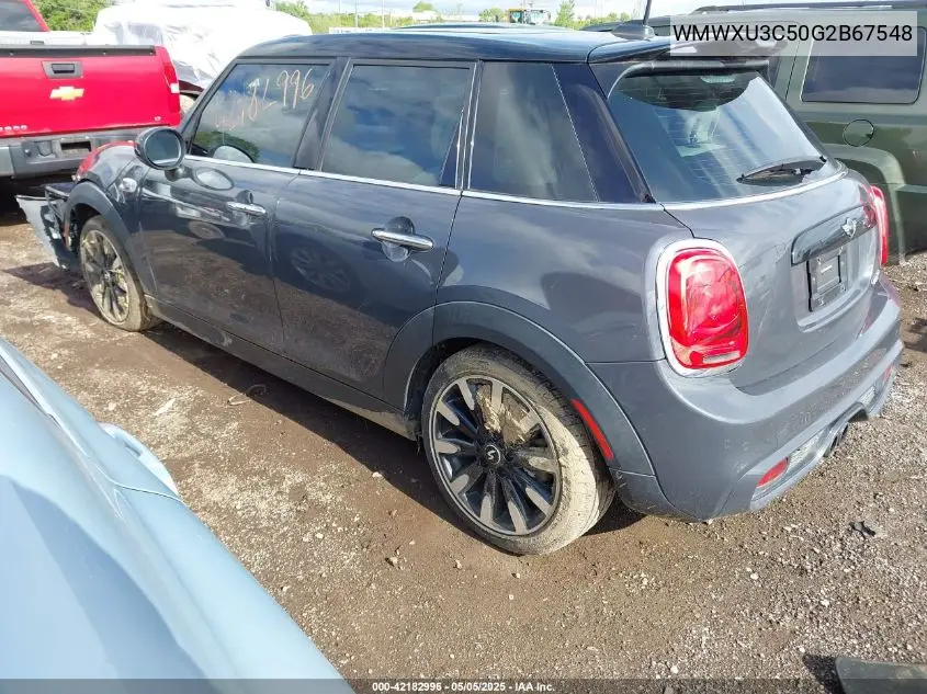 2016 Mini Hardtop Cooper S VIN: WMWXU3C50G2B67548 Lot: 42182996