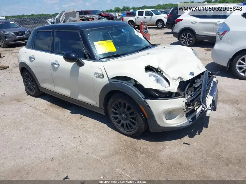 2016 Mini Hardtop Cooper VIN: WMWXU1C50G2D08848 Lot: 42215256