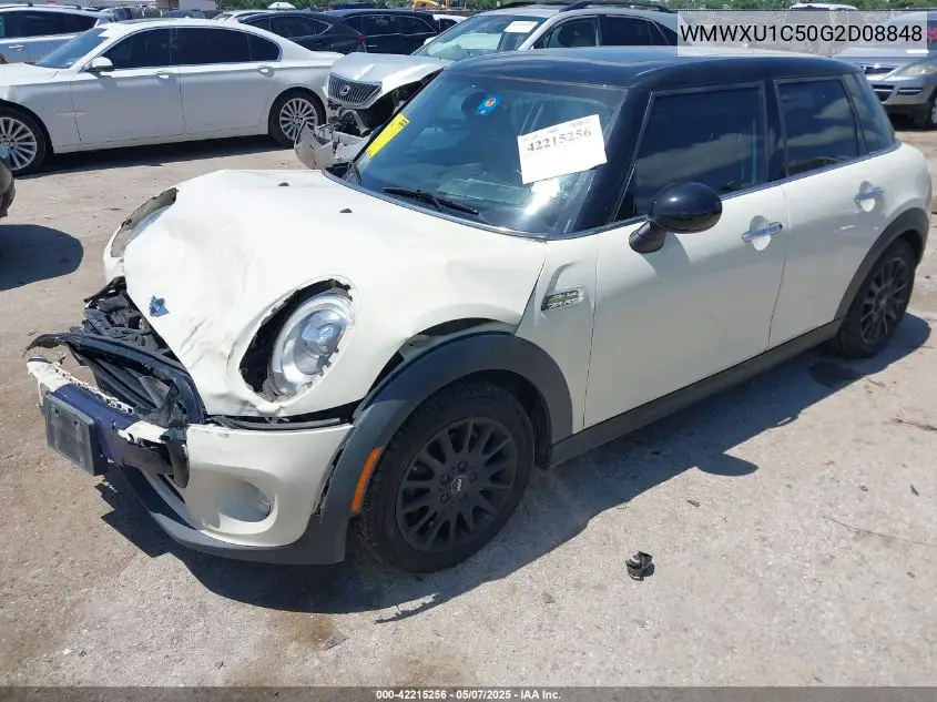 2016 Mini Hardtop Cooper VIN: WMWXU1C50G2D08848 Lot: 42215256