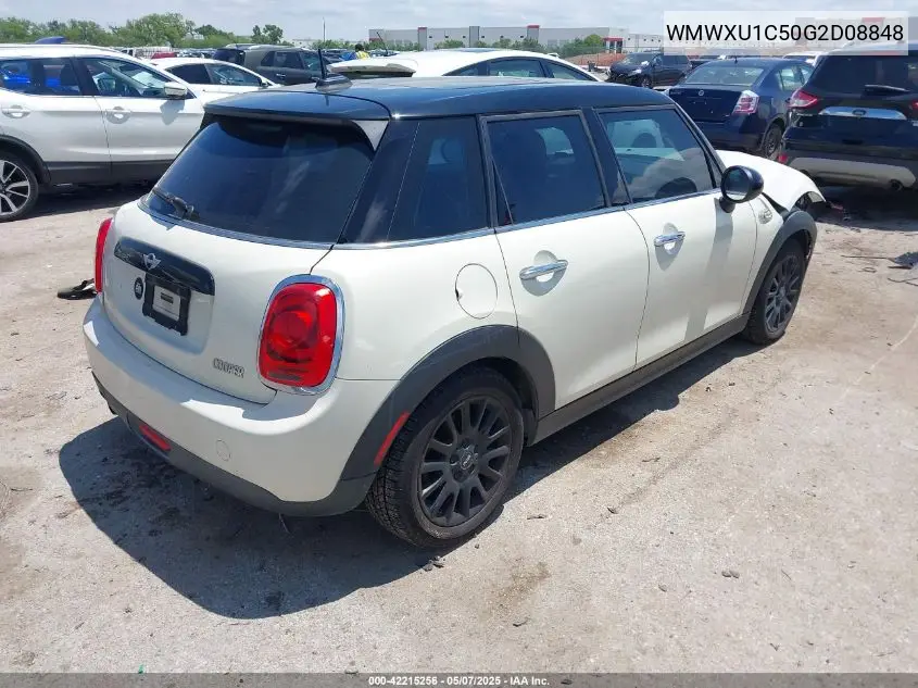 2016 Mini Hardtop Cooper VIN: WMWXU1C50G2D08848 Lot: 42215256