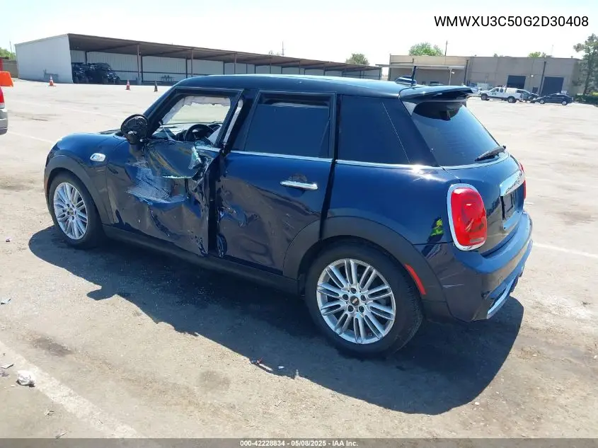 2016 Mini Hardtop Cooper S VIN: WMWXU3C50G2D30408 Lot: 42228834
