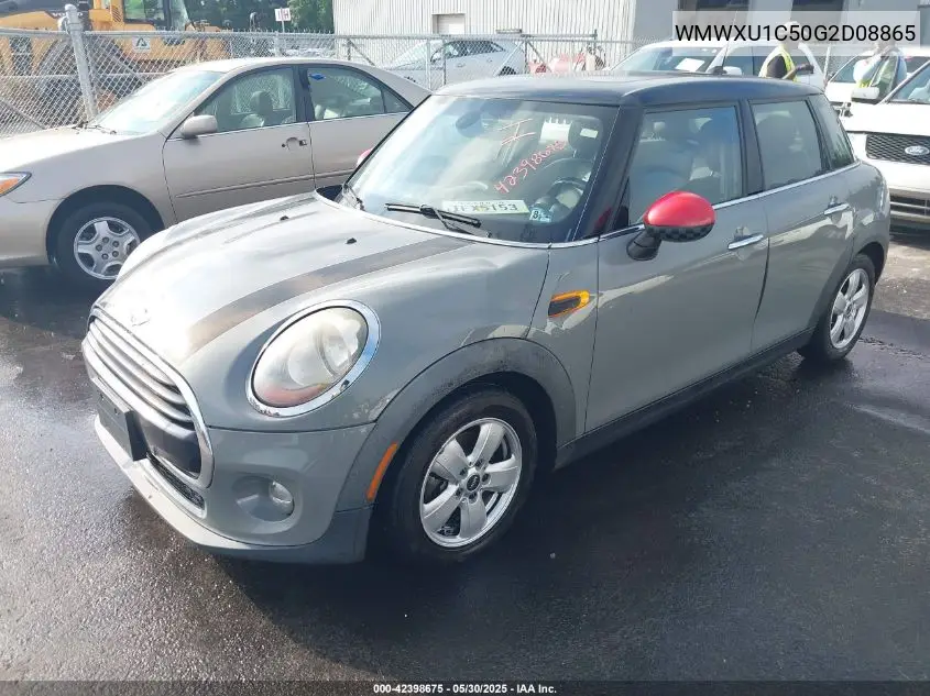2016 Mini Hardtop Cooper VIN: WMWXU1C50G2D08865 Lot: 42398675