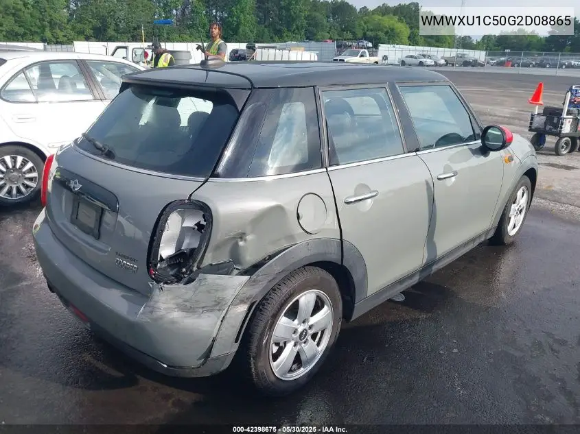 2016 Mini Hardtop Cooper VIN: WMWXU1C50G2D08865 Lot: 42398675