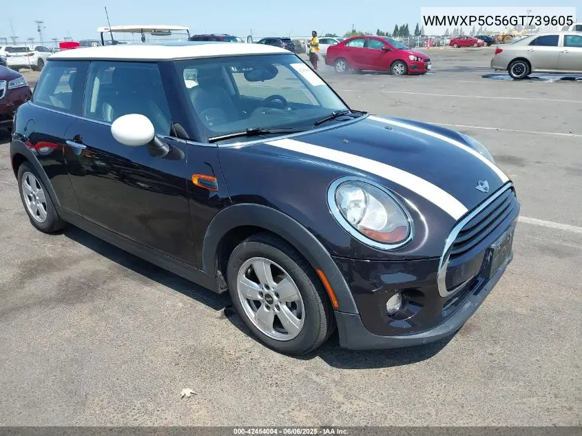 2016 Mini Hardtop Cooper VIN: WMWXP5C56GT739605 Lot: 42454004