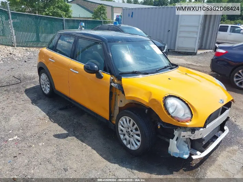 2016 Mini Hardtop Cooper VIN: WMWXU1C53G2D08424 Lot: 42509304