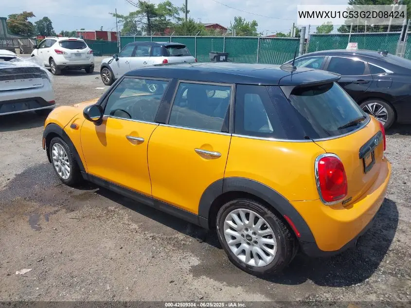 2016 Mini Hardtop Cooper VIN: WMWXU1C53G2D08424 Lot: 42509304