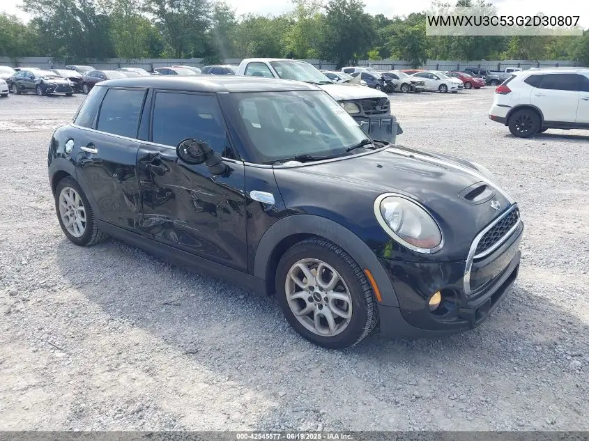 2016 Mini Hardtop Cooper S VIN: WMWXU3C53G2D30807 Lot: 42545577