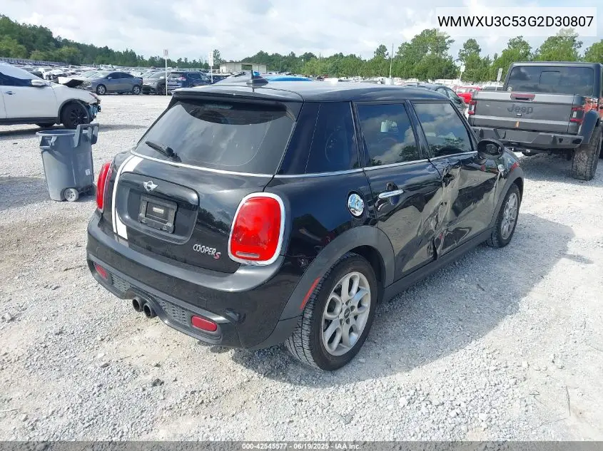 2016 Mini Hardtop Cooper S VIN: WMWXU3C53G2D30807 Lot: 42545577