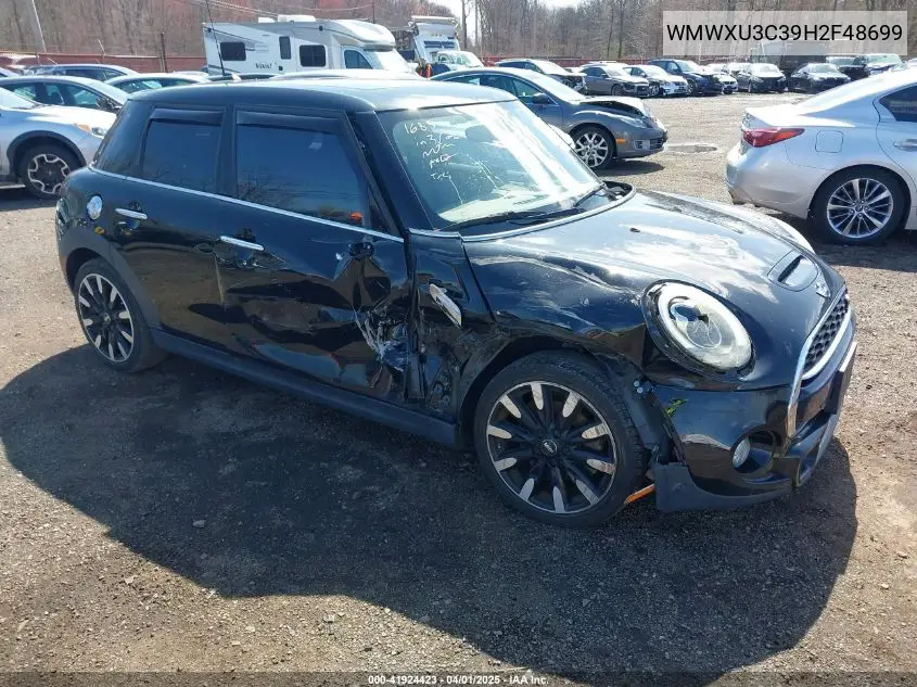 2017 Mini Hardtop Cooper S VIN: WMWXU3C39H2F48699 Lot: 41924423