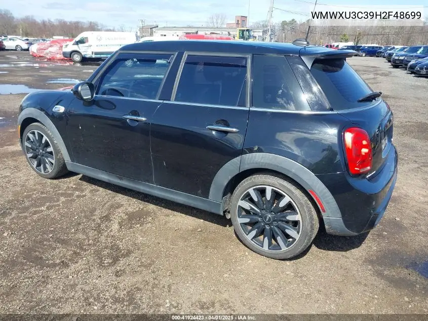 2017 Mini Hardtop Cooper S VIN: WMWXU3C39H2F48699 Lot: 41924423