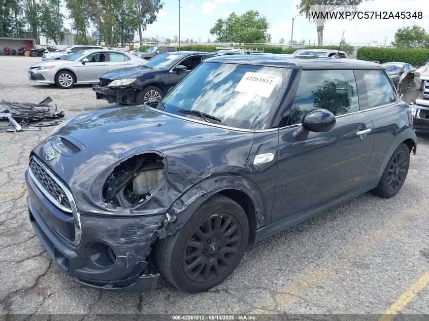 2017 Mini Hardtop Cooper S VIN: WMWXP7C57H2A45348 Lot: 42261812