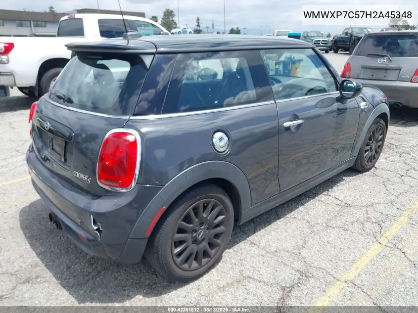 2017 Mini Hardtop Cooper S VIN: WMWXP7C57H2A45348 Lot: 42261812