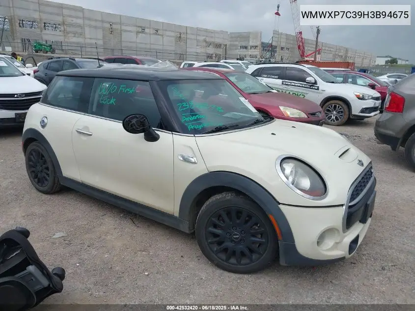 2017 Mini Hardtop Cooper S VIN: WMWXP7C39H3B94675 Lot: 42532420