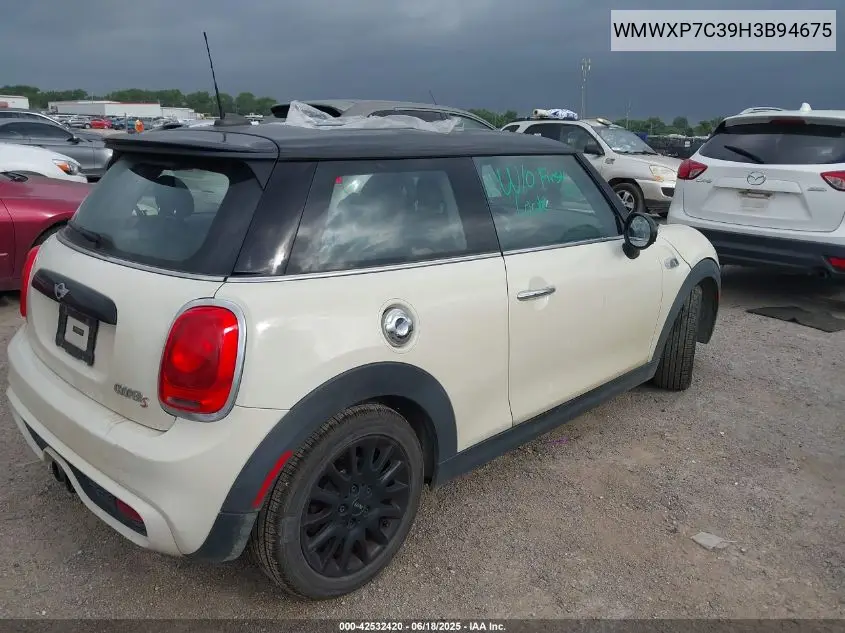 2017 Mini Hardtop Cooper S VIN: WMWXP7C39H3B94675 Lot: 42532420