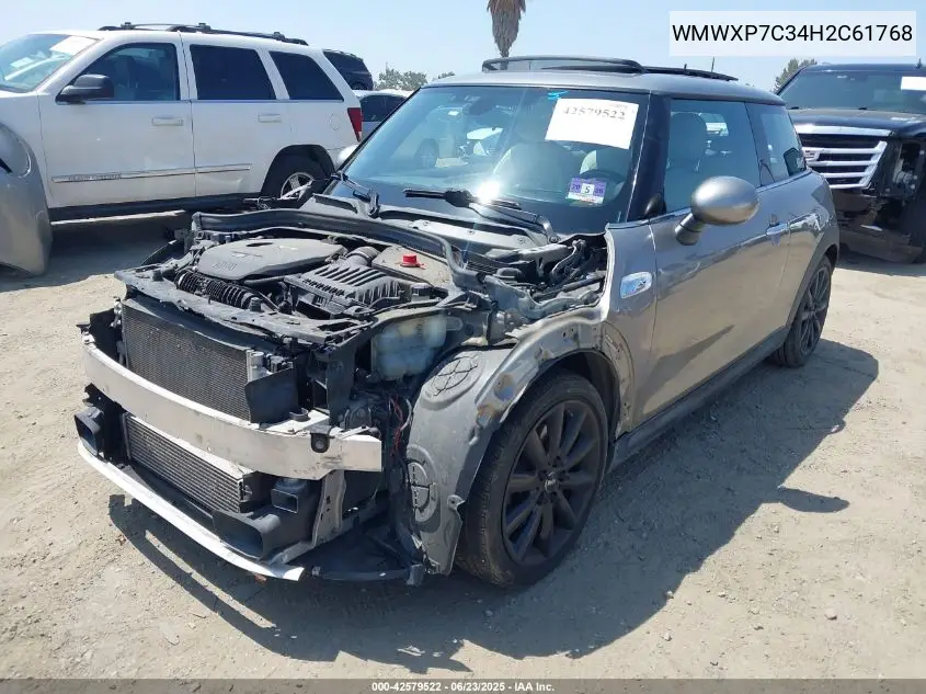 2017 Mini Hardtop 2 Door Cooper S VIN: WMWXP7C34H2C61768 Lot: 42579522