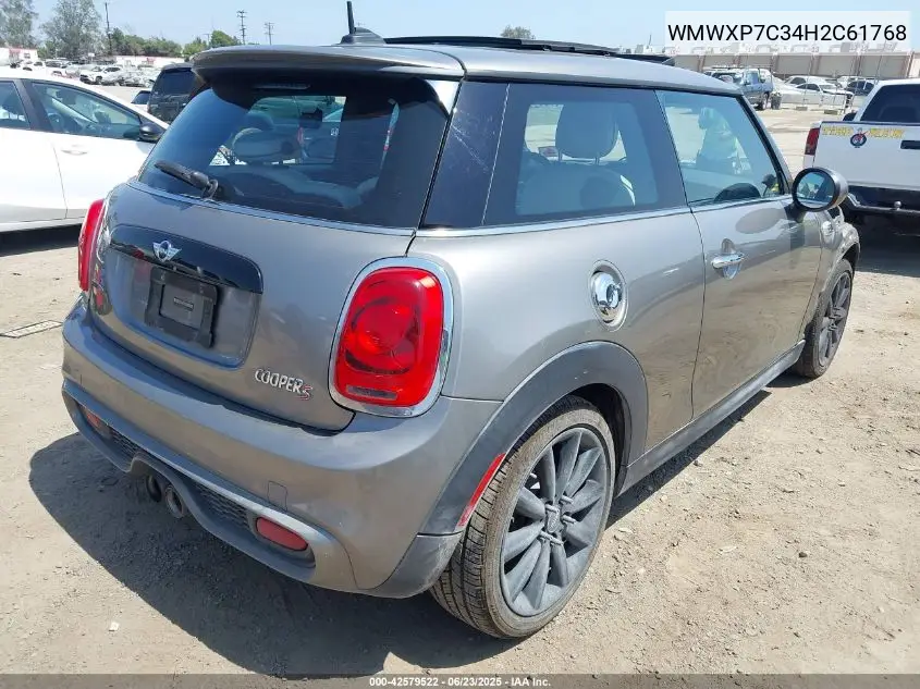 2017 Mini Hardtop 2 Door Cooper S VIN: WMWXP7C34H2C61768 Lot: 42579522