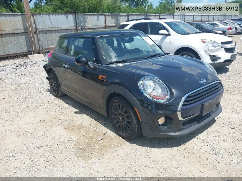 2017 Mini Hardtop Cooper VIN: WMWXP5C33H3B15912 Lot: 42655753