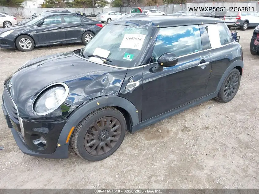 2018 Mini Hardtop Cooper/Oxford Edition VIN: WMWXP5C51J2G63811 Lot: 41657518