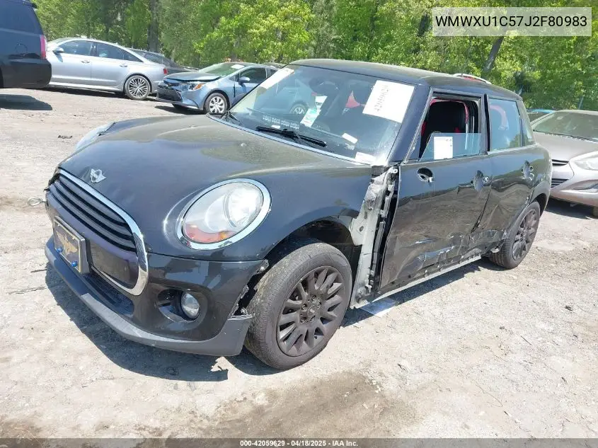 2018 Mini Hardtop Cooper VIN: WMWXU1C57J2F80983 Lot: 42059629