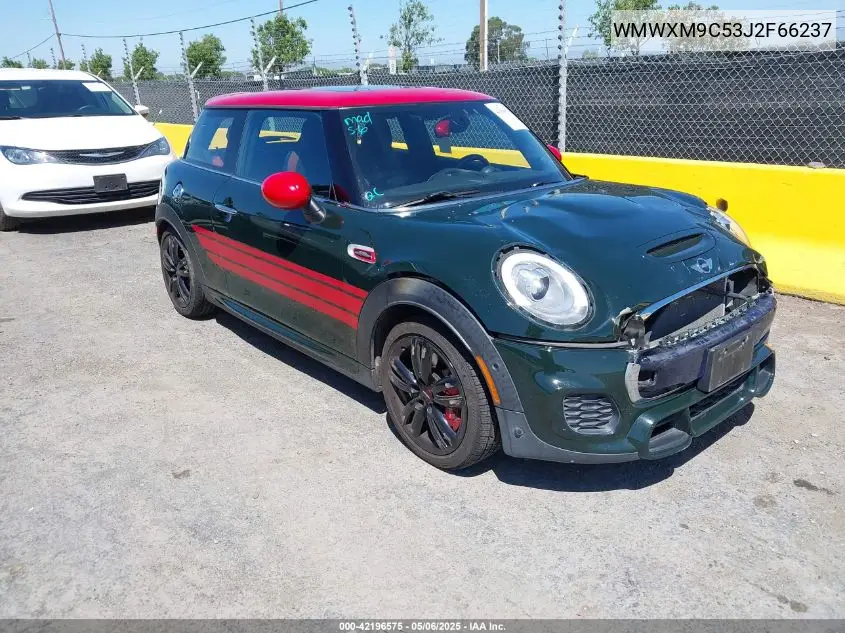 2018 Mini Hardtop John Cooper Works VIN: WMWXM9C53J2F66237 Lot: 42196575