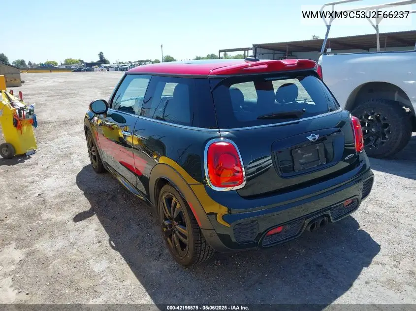 2018 Mini Hardtop John Cooper Works VIN: WMWXM9C53J2F66237 Lot: 42196575