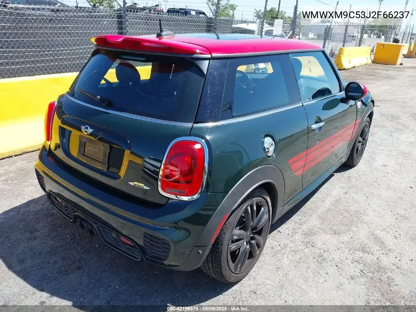2018 Mini Hardtop John Cooper Works VIN: WMWXM9C53J2F66237 Lot: 42196575