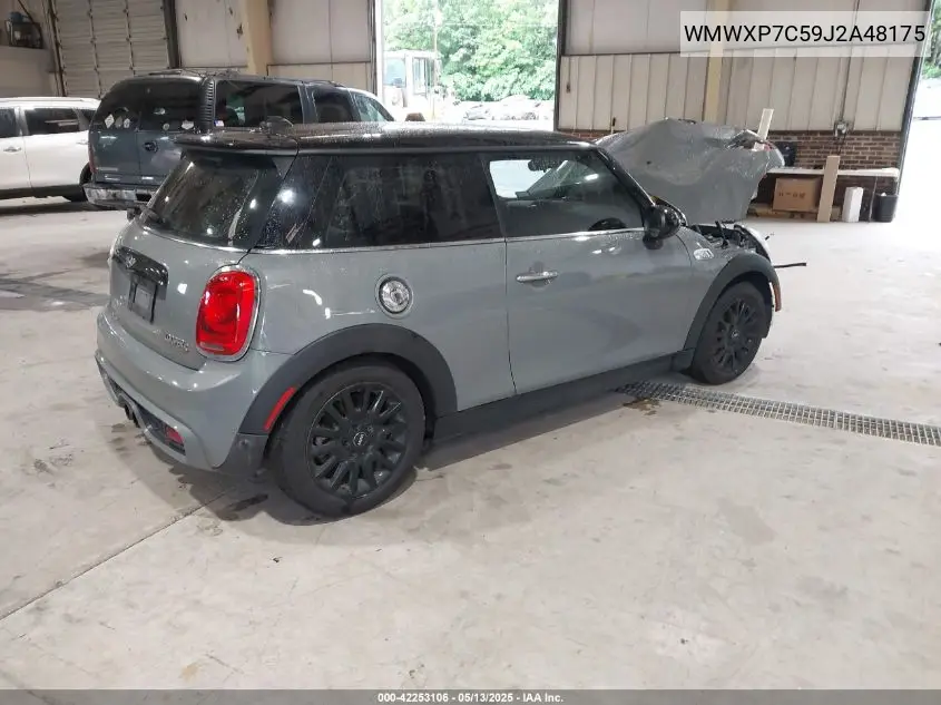2018 Mini Hardtop Cooper S VIN: WMWXP7C59J2A48175 Lot: 42253106
